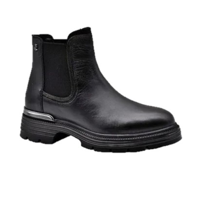 Venüs 2353518 Siyah Deri Bot 