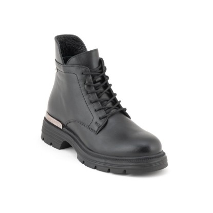 Venüs 2353510 Siyah Deri Bot 