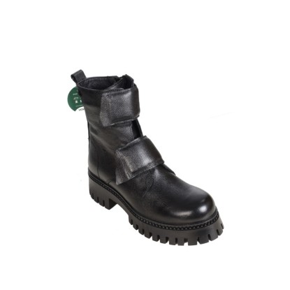 Venüs 2251816 Siyah Deri Bot 